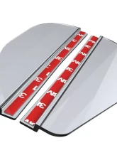 Spec-D Universal 2pc Clear PVC Plastic Side Mirror Visors                                     - RMMV-UNVC - Image 10