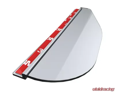 Spec-D Universal 2pc Clear PVC Plastic Side Mirror Visors - RMMV-UNVC