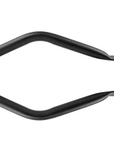 Spec-D Black Stainless Steel Quick Release Round Side Mirrors Jeep Wrangler 1997-2018                                     - RMQ-WRG07BK-A-FY - Image 6
