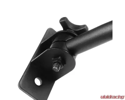 Spec-D Black Stainless Steel Quick Release Round Side Mirrors Jeep Wrangler 1997-2018 - RMQ-WRG07BK-A-FY
