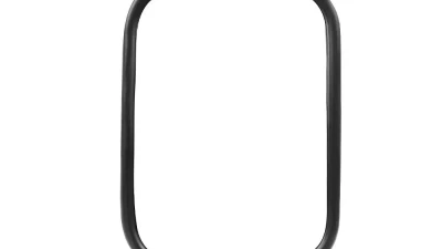 Spec-D Quick Release Black Stainless Steel Square Side Mirrors Jeep Wrangler 1997-2018                                     - RMQ-WRG07BK-FY - Image 3