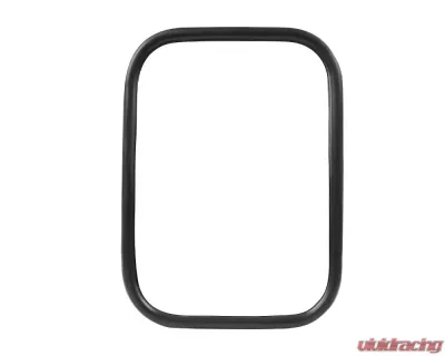 Spec-D Black Stainless Steel Quick Release Square Side Mirrors Jeep Wrangler 1997-2018 - RMQ-WRG07BK-FY