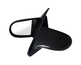 Spec-D Carbon Fiber Shell Power Spoon Sport Mirrors Honda Civic 1992-1995