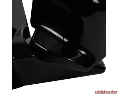 Spec-D Glossy Black Side Mirror w/ LED Turn Signal Light - Driver Side Honda Accord 2013-2017 - RMV-ACD14HP7-B-MP-L