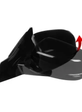 Spec-D Glossy Black Side Mirror w/ LED Turn Signal Light - Driver Side Honda Accord 2013-2017                                     - RMV-ACD14HP7-B-MP-L - Image 7