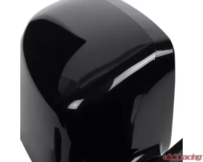 Spec-D Glossy Black Side Mirror w/ LED Turn Signal Light - Passenger Side Honda Accord 2013-2017 - RMV-ACD14HP7-B-MP-R