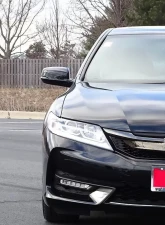 Spec-D Glossy Black Side Mirror w/ LED Turn Signal Light - Passenger Side Honda Accord 2013-2017                                     - RMV-ACD14HP7-B-MP-R - Image 10