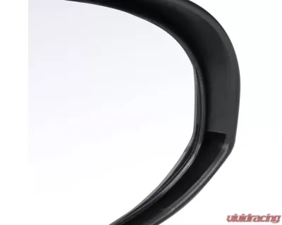 Spec-D Glossy Black 3-Pin Side Mirror - Passenger Side Toyota Camry 2012-2014 - RMV-CAM12P3-B-MP-R