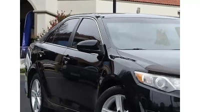 Spec-D Glossy Black 3-Pin Power Adjustable Side Mirror - Passenger Side Only Toyota Camry 2012-2014                                     - RMV-CAM12P3-B-MP-R - Image 10