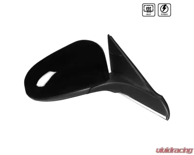 Spec-D Glossy Black 5-Pin Side Mirror - Passenger Side Toyota Camry 2015-2018 - RMV-CAM15HP5-B-MP-R