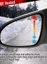 Spec-D Glossy Black 5-Pin Side Mirror - Passenger Side Toyota Camry 2015-2018                                     - RMV-CAM15HP5-B-MP-R - Image 6