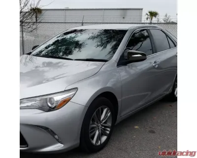 Spec-D Glossy Black 5-Pin Side Mirror - Passenger Side Toyota Camry 2015-2018 - RMV-CAM15HP5-B-MP-R