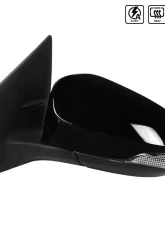 Spec-D Glossy Black 9-Pin Side Mirror w/ LED Turn Signal Light - Driver Side Toyota Corolla 2014-2018                                     - RMV-COR14AT9-B-MP-L - Image 10