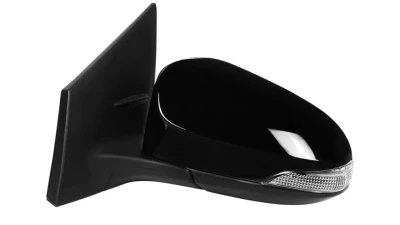 Spec-D Glossy Black 9-Pin Power Adjustable, Auto-Fold, & Heated Side Mirror w/ LED Turn Signal Light - Driver Side Only Toyota Corolla 2014-2018                                     - RMV-COR14AT9-B-MP-L - Image 10