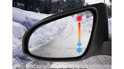 Spec-D Glossy Black 9-Pin Power Adjustable, Auto-Fold, & Heated Side Mirror w/ LED Turn Signal Light - Driver Side Only Toyota Corolla 2014-2018                                     - RMV-COR14AT9-B-MP-L - Image 6