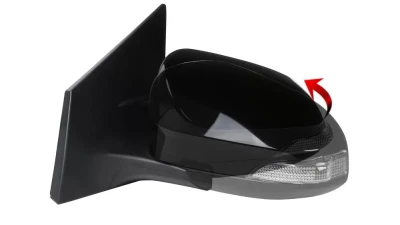 Spec-D Glossy Black 9-Pin Power Adjustable, Auto-Fold, & Heated Side Mirror w/ LED Turn Signal Light - Driver Side Only Toyota Corolla 2014-2018                                     - RMV-COR14AT9-B-MP-L - Image 7