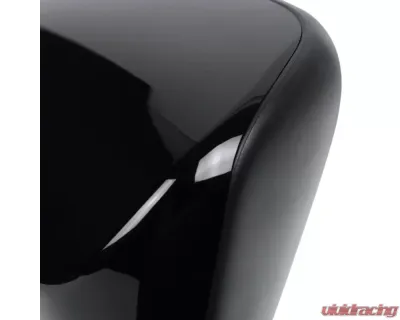 Spec-D Glossy Black 9-Pin Side Mirror w/ LED Turn Signal Light - Passenger Side Toyota Corolla 2014-2018 - RMV-COR14AT9-B-MP-R
