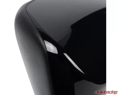 Spec-D Glossy Black 7-Pin Side Mirror w/ LED Turn Signal Light - Driver Side Toyota Corolla 2014-2018 - RMV-COR14HP7-B-MP-L