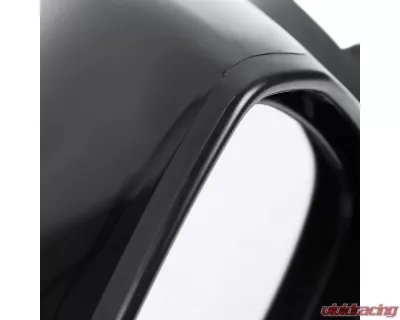 Spec-D Glossy Black 3-Pin Side Mirror - Driver Side Honda Civic 2012-2015 - RMV-CV12P3-B-MP-L