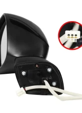 Spec-D Glossy Black 3-Pin Side Mirror - Driver Side Honda Civic 2012-2015                                     - RMV-CV12P3-B-MP-L - Image 9