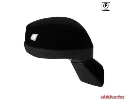 Spec-D Glossy Black 3-Pin Side Mirror - Passenger Side Honda Civic 2012-2015 - RMV-CV12P3-B-MP-R