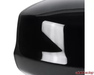 Spec-D Glossy Black 3-Pin Side Mirror - Passenger Side Honda Civic 2012-2015 - RMV-CV12P3-B-MP-R