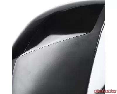 Spec-D Glossy Black 3-Pin Side Mirror - Passenger Side Honda Civic 2012-2015 - RMV-CV12P3-B-MP-R