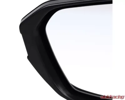 Spec-D Glossy Black 5-Pin Side Mirror - Driver Side Honda Civic 2016-2018 - RMV-CV16HP5-B-MP-L