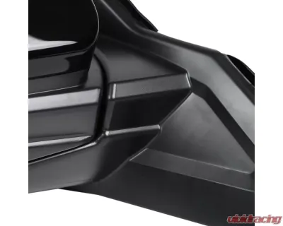 Spec-D Glossy Black 5-Pin Side Mirror - Passenger Side Honda Civic 2016-2018 - RMV-CV16HP5-B-MP-R