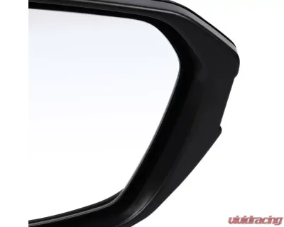 Spec-D Glossy Black 5-Pin Side Mirror - Passenger Side Honda Civic 2016-2018 - RMV-CV16HP5-B-MP-R