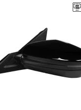Spec-D Glossy Black 7-Pin Side Mirror w/ LED Turn Signal Light - Driver Side Honda Civic 2016-2018                                     - RMV-CV16HP7-B-MP-L - Image 10
