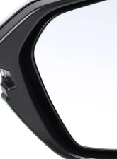 Spec-D Glossy Black 7-Pin Side Mirror w/ LED Turn Signal Light - Driver Side Honda Civic 2016-2018                                     - RMV-CV16HP7-B-MP-L - Image 5