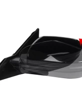 Spec-D Glossy Black 7-Pin Side Mirror w/ LED Turn Signal Light - Driver Side Honda Civic 2016-2018                                     - RMV-CV16HP7-B-MP-L - Image 7