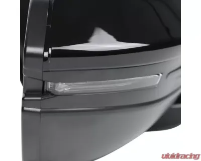 Spec-D Glossy Black 7-Pin Side Mirror w/ LED Turn Signal Light - Passenger Side Honda Civic 2016-2018 - RMV-CV16HP7-B-MP-R