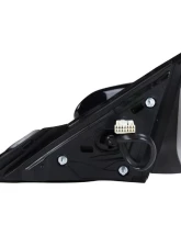 Spec-D Glossy Black 7-Pin Side Mirror w/ LED Turn Signal Light - Passenger Side Honda Civic 2016-2018                                     - RMV-CV16HP7-B-MP-R - Image 9