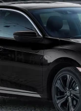 Spec-D Glossy Black 7-Pin Side Mirror w/ LED Turn Signal Light - Passenger Side Honda Civic 2016-2018                                     - RMV-CV16HP7-B-MP-R - Image 10