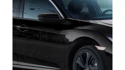 Spec-D Glossy Black 7-Pin Power Adjustable & Heated Side Mirror w/ LED Turn Signal Light - Passenger Side Only Honda Civic 2016-2018                                     - RMV-CV16HP7-B-MP-R - Image 10