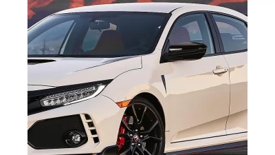 Spec-D Glossy Black 3-Pin Power Adjustable Side Mirror - Driver Side Only Honda Civic 2016-2018                                     - RMV-CV16P3-B-MP-L - Image 10