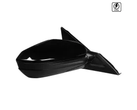 Spec-D Glossy Black 3-Pin Side Mirror - Passenger Side Honda Civic 2016-2018