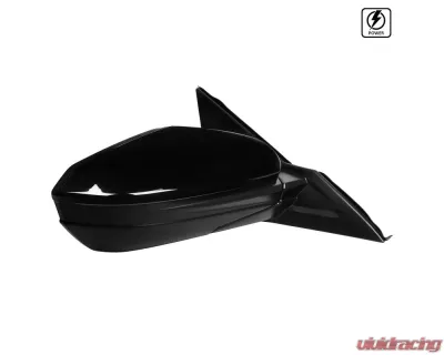 Spec-D Glossy Black 3-Pin Side Mirror - Passenger Side Honda Civic 2016-2018 - RMV-CV16P3-B-MP-R
