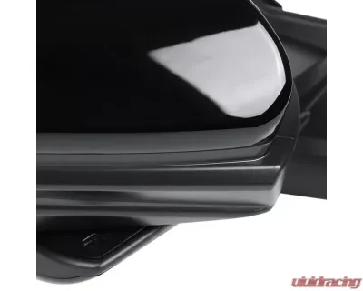 Spec-D Glossy Black 3-Pin Side Mirror - Passenger Side Honda Civic 2016-2018 - RMV-CV16P3-B-MP-R
