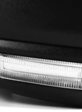 Spec-D Matte Black Side Mirrors w/ LED Turn Signal Lights Ford Expedition 2003-2006                                     - RMV-EPED03HP-G2-FS - Image 4