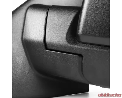 Spec-D Matte Black Side Mirrors w/ LED Turn Signal Lights Ford Expedition 2003-2006 - RMV-EPED03HP-G2-FS