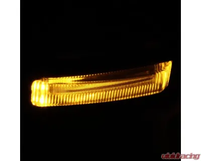 Spec-D Matte Black Side Mirrors w/ LED Turn Signal Lights Ford Expedition 2003-2006 - RMV-EPED03HP-G2-FS