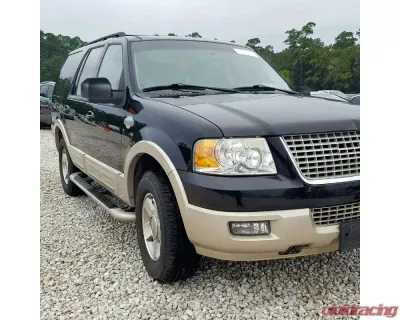 Spec-D Matte Black Side Mirrors w/ LED Turn Signal Lights Ford Expedition 2003-2006 - RMV-EPED03HP-G2-FS