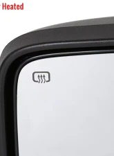 Spec-D Black Side Mirror w/ LED Amber Turn Signal & Puddle Light - Driver Side Ford F-150 2007-2014                                     - RMV-F15007HP-FS-L - Image 6