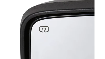 Spec-D Black Power Adjustable & Heated Side Mirror w/ LED Amber Turn Signal & Puddle Light - Driver Side Only Ford F-150 2007-2014                                     - RMV-F15007HP-FS-L - Image 6