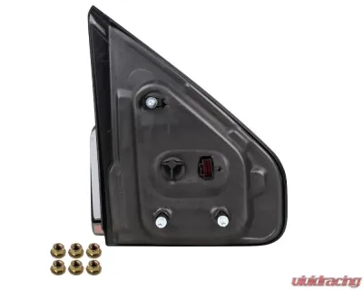 Spec-D Black Side Mirror w/ LED Amber Turn Signal & Puddle Light - Driver Side Ford F-150 2007-2014 - RMV-F15007HP-FS-L