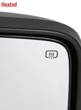 Spec-D Black Side Mirror w/ LED Amber Turn Signal & Puddle Light - Passenger Side Ford F-150 2007-2014                                     - RMV-F15007HP-FS-R - Image 6