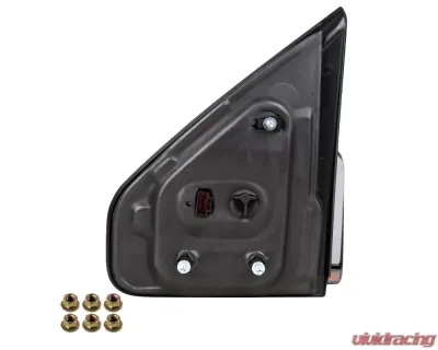 Spec-D Black Side Mirror w/ LED Amber Turn Signal & Puddle Light - Passenger Side Ford F-150 2007-2014 - RMV-F15007HP-FS-R